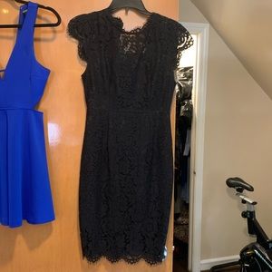 Black Lace Dress New